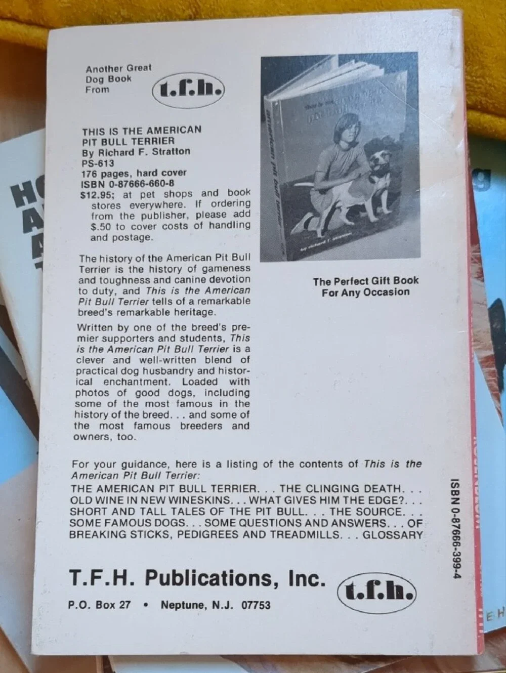 1973 Copy Bull Terrier Training Guide - Red Cover